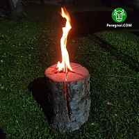 Финская свеча для отдыха и костра