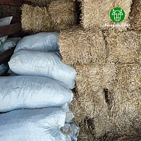 Солома 60 л — для мульчирования, укрытия и компоста
